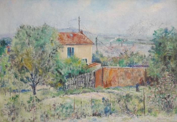 Le Toit Rouge Oil Painting by Pierre Thevenet