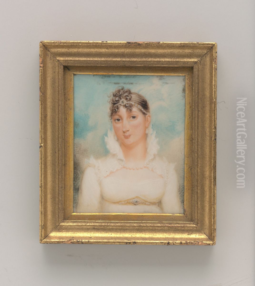 Mrs. Stephen Van Rensselaer III (Cornelia Paterson) Oil Painting by Robert Fulton