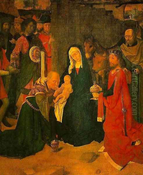 Polyptych Oil Painting by Nicolas Froment