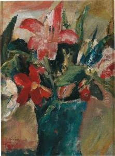 Fiori Oil Painting by Wilhelm Thony