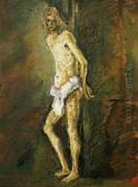 Jesus Christus Oil Painting by Wilhelm Thony