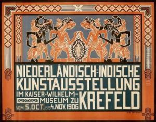 Untitled Oil Painting by Johann Thorn Prikker