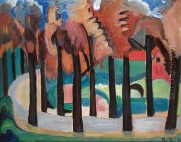 Fra Robinson 1911 1911 Oil Painting by Rudolph Thygesen