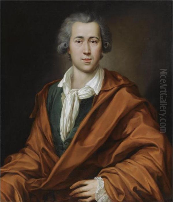Portrait Of Johann Melchior Von Birckenstock Oil Painting by Johann Friedrich August Tischbein