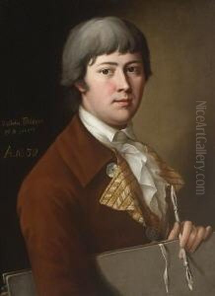 Bildnis Des Heinrich Jakob
 Tischbein Oil Painting by Johann Heinrich Wilhelm Tischbein I