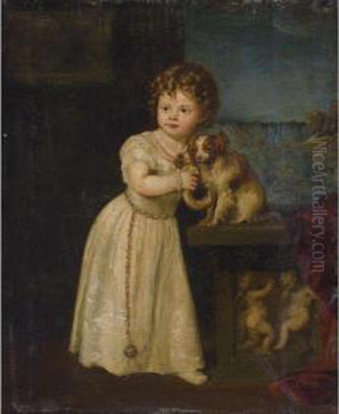 Portrait Of Clarice Strozzi Oil Painting by Tiziano Vecellio (Titian)