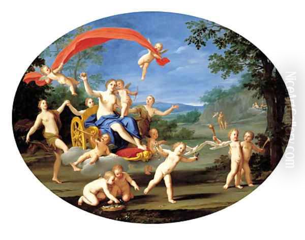 The Triumph of Venus Oil Painting by Marcantonio Franceschini)
