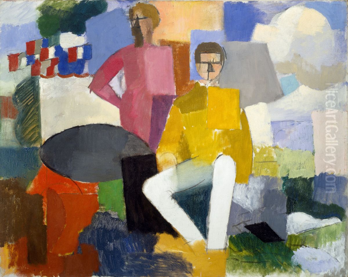 The Fourteenth of July Oil Painting by Roger de La Fresnaye