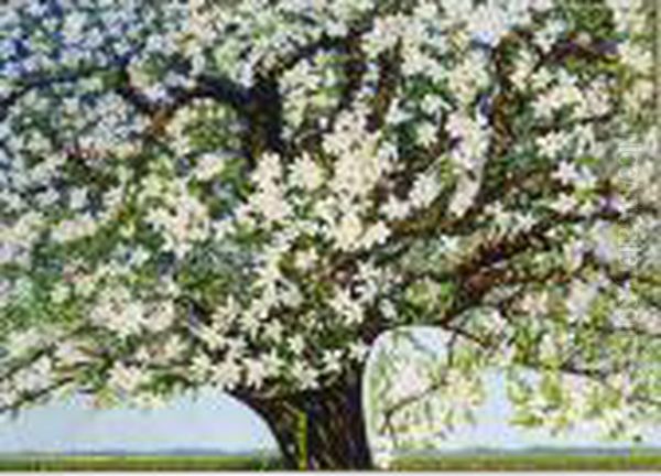 Beemster - Bloeiende Boom Oil Painting by Charley Toorop