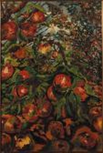 Herfst - Autumn Oil Painting by Charley Toorop