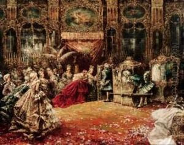 Invito Al Cardinale Oil Painting by Sinibaldo Tordi