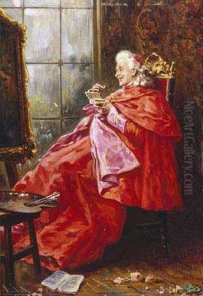 Il Cardinale Oil Painting by Sinibaldo Tordi