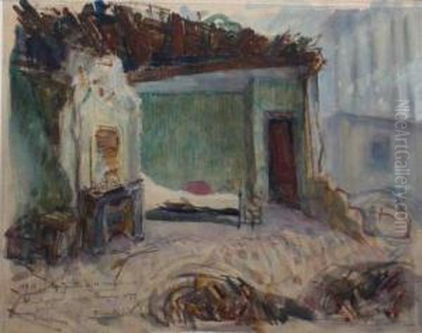 Ruines Oil Painting by Fernand Fortune Truffaut