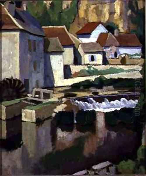 Angles sur LAnglin Oil Painting by Roger Fry