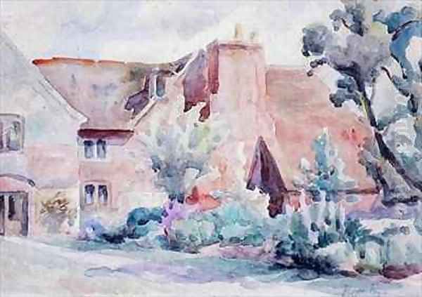 Chilling Oil Painting by Roger Fry