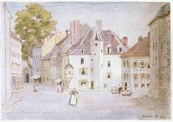 Beaune Oil Painting by Roger Fry