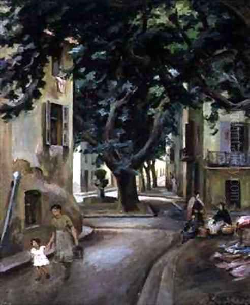 The Place dAumole Oil Painting by Roger Fry