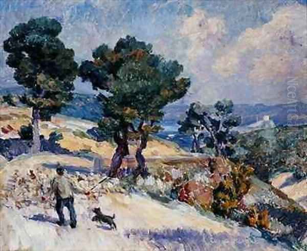 Roque Martins Oil Painting by Roger Fry