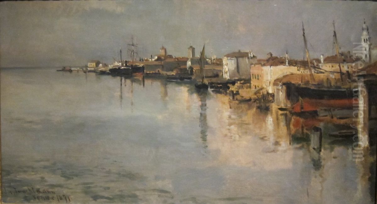 Venice Oil Painting by John Henry Twachtman