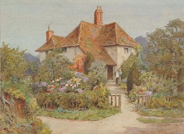 Home Sweet Home Oil Painting by Thomas Nicholson Tyndale