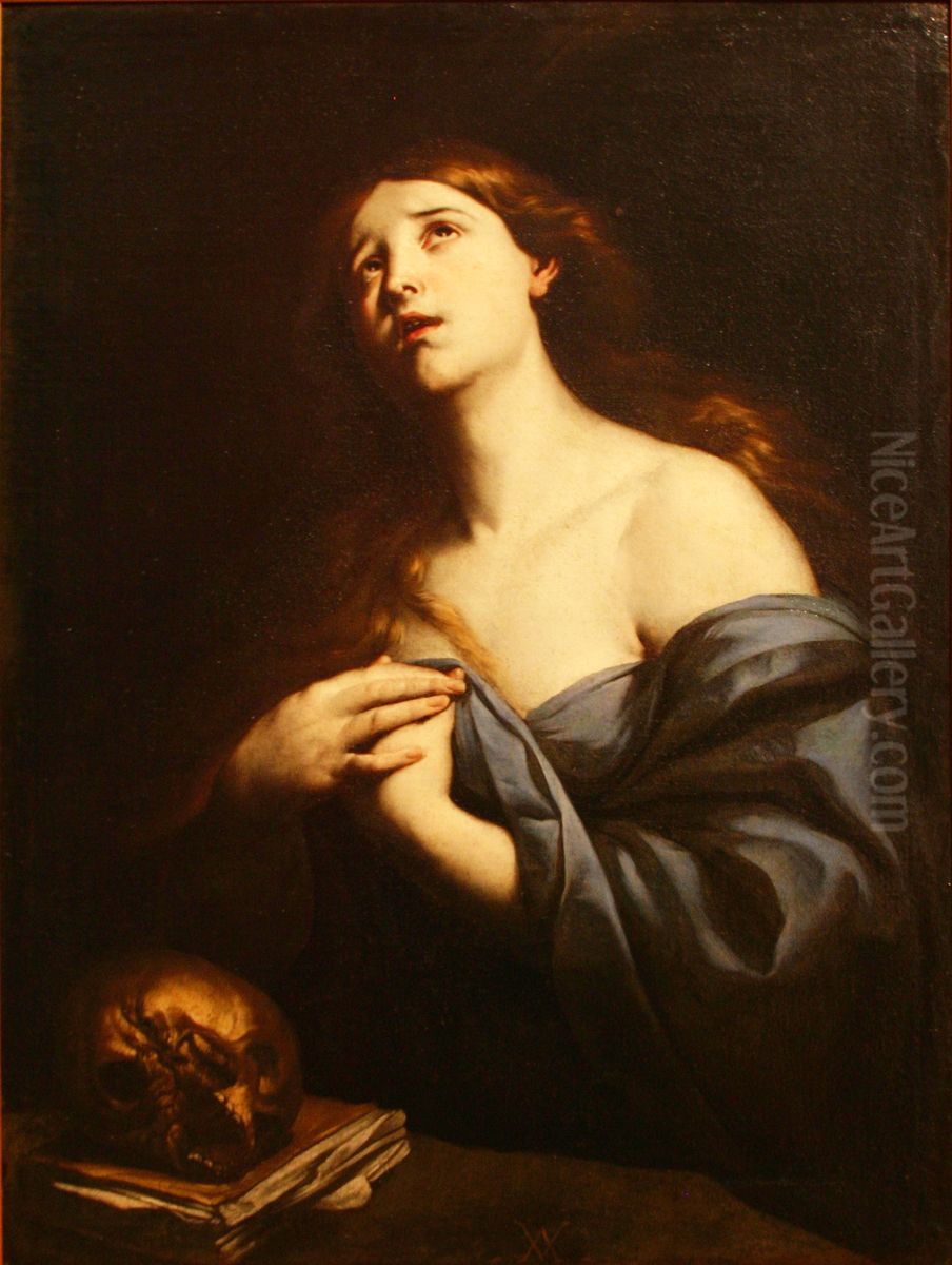 Mary Magdalene Oil Painting by Andrea Vaccaro