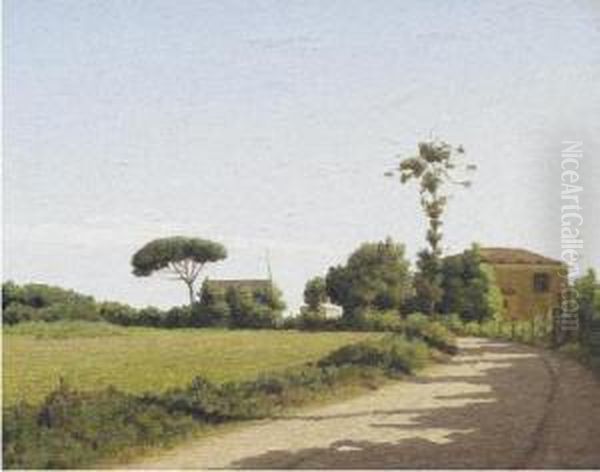 Pomeriggio Estivo Oil Painting by Memo Vagaggini