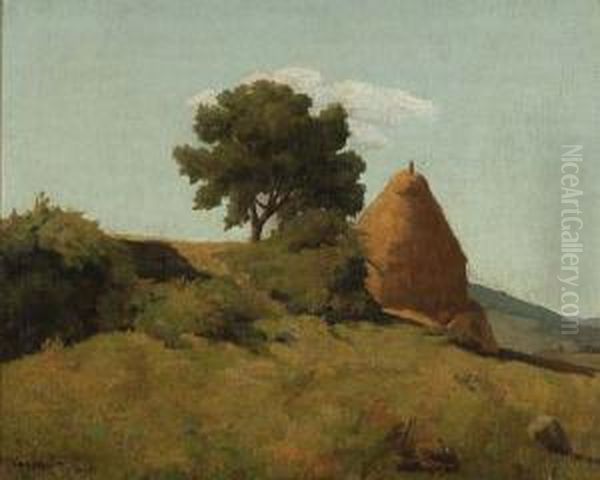 Paesaggio Dell'amiata Oil Painting by Memo Vagaggini