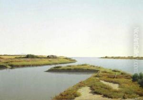 Bocca D'ombrone Oil Painting by Memo Vagaggini