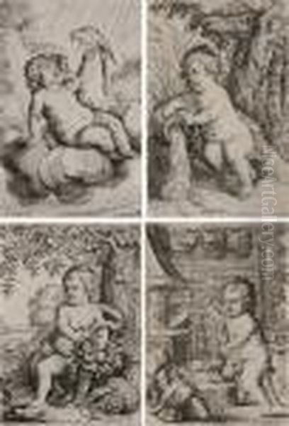 Acqua E Fuoco Oil Painting by Pieter Van Avont