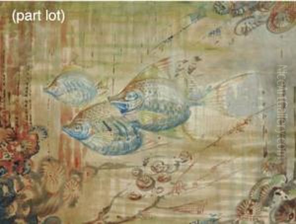 Bridge Over A Ditch Oil Painting by Henri Van Daalhoff