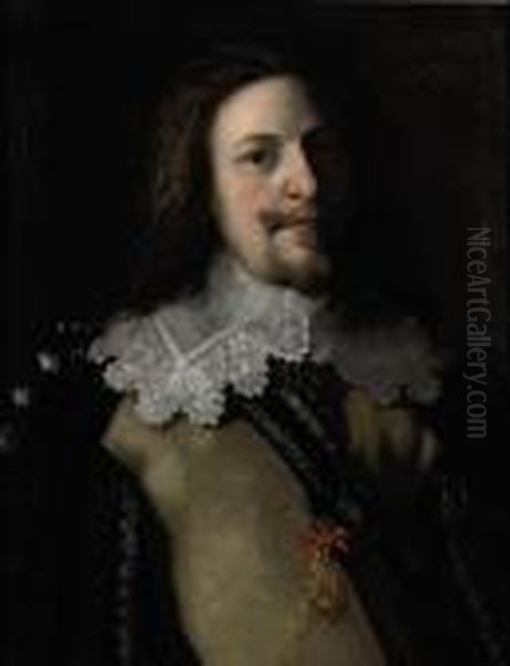 Portrait Of A Gentleman Oil Painting by Bartholomeus Van Der Helst