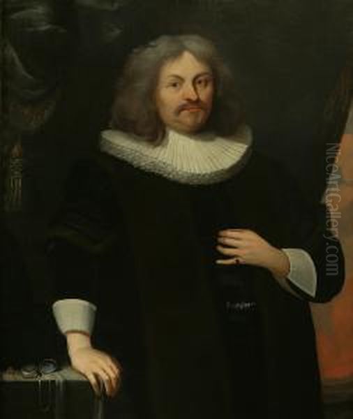 Ritratto Di Gentiluomo Oil Painting by Bartholomeus Van Der Helst