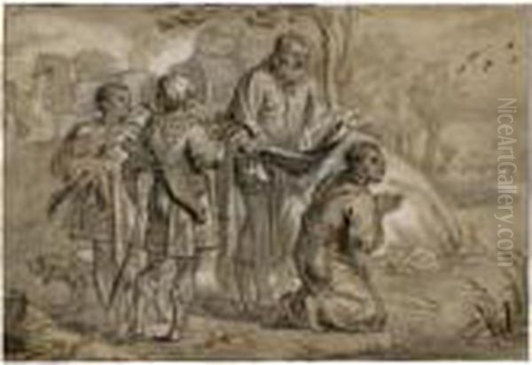Abraham Jansz. Van Diepenbeeck 
 

 
 Saint Philip Baptises The Ethiopian Eunuch (acts Of The Apostles 8:27-39) Oil Painting by Abraham Jansz. van Diepenbeeck