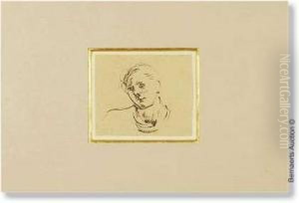 Untitled Oil Painting by Albert Van Dyck