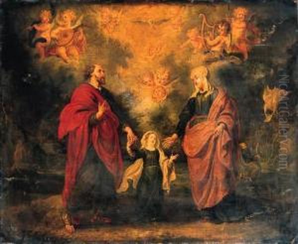 The Return From Egypt Oil Painting by Willem van, the Elder Herp