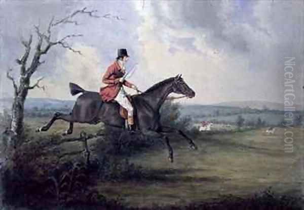 Self Portrait Oil Painting by Sir Robert Frankland-Russell