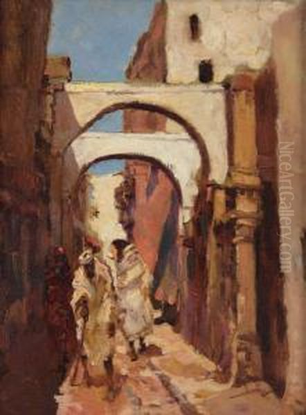 Kasbah. Oil Painting by Han Van Meegeren