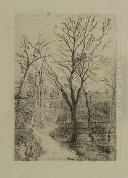 Personages. Oil Painting by Henri Van Straten