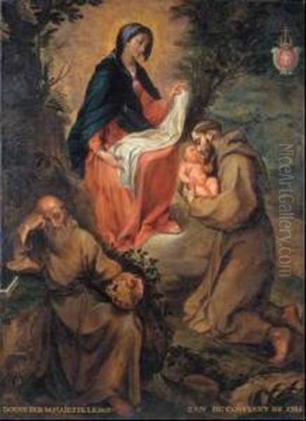 Visione Di San Francesco Oil Painting by Francesco Vanni