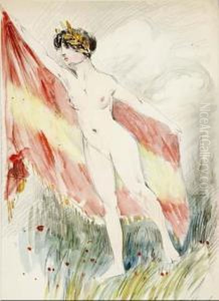 Sin Titulo Oil Painting by Eulogio Varela Y Sartorio