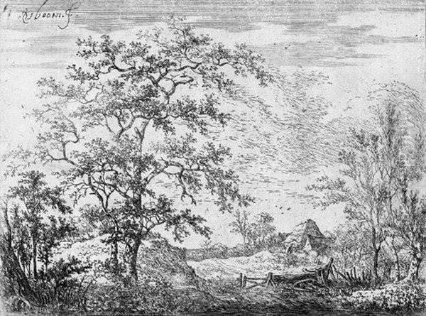 Das Druckgraphische Oeuvre 
Verbooms Umfasst Lediglich Funf Radierungen, Die Allesamt Selten Sind Oil Painting by Adriaen Hendricksz. Verboom