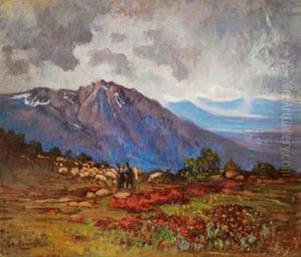 Il Piccolo Erede Del Pastore Oil Painting by Giulio Romano Vercelli