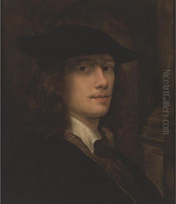 Portrait Of A Gentleman Oil Painting by Pieter Harmensz Verelst