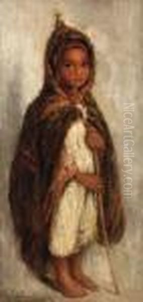 Ecole Belge Oil Painting by Edouard Verschaffelt