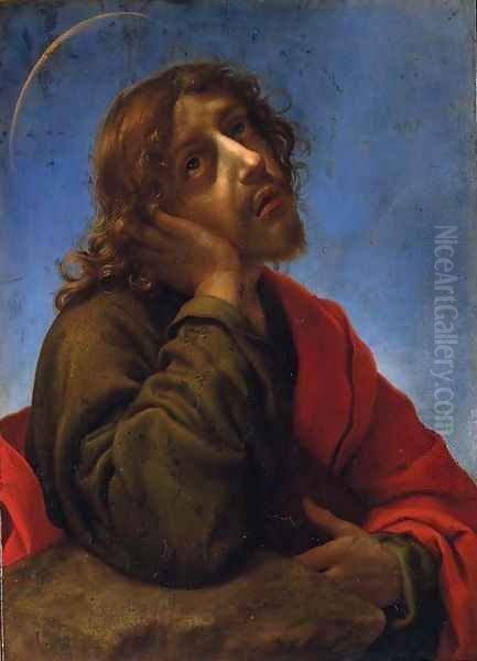 Saint John the Evangelist Oil Painting by Carlo Dolci