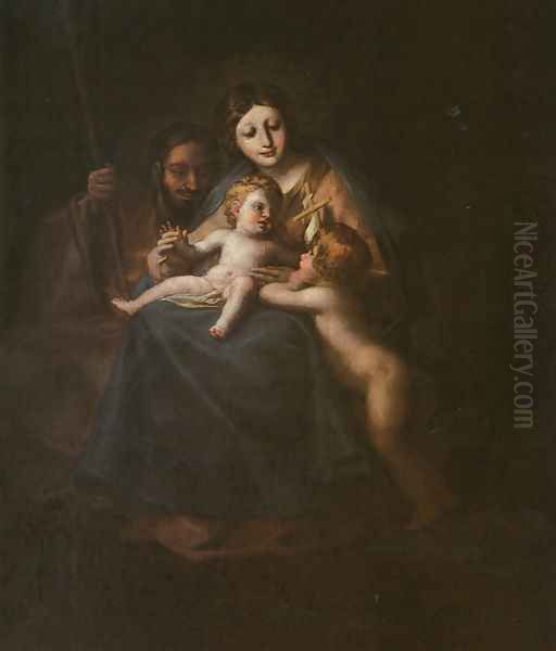 The Holy Family Oil Painting by Francisco Goya Fuendetodos