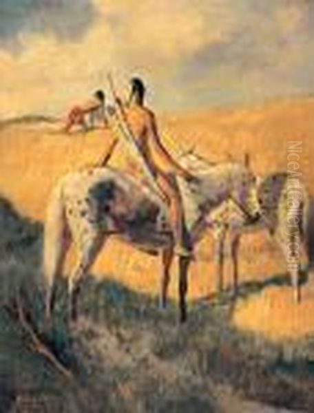 Lookout Oil Painting by Hernando Gonzallo Villa