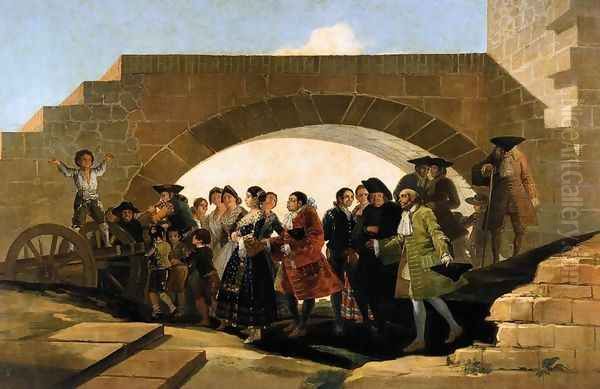The Wedding Oil Painting by Francisco Goya Fuendetodos