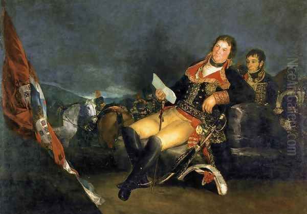 Manuel Godoy, Duke of Alcudia, 'Prince of the Peace' Oil Painting by Francisco Goya Fuendetodos