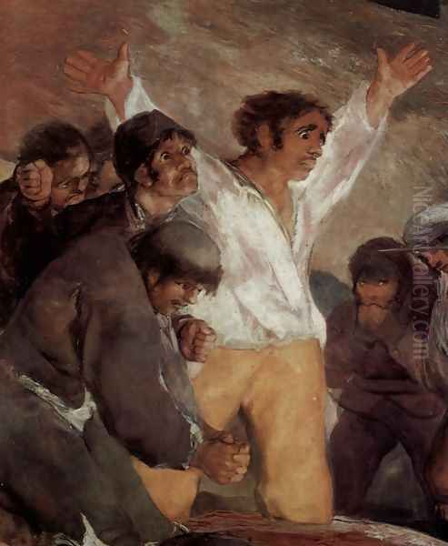 The Third of May 1808 (Detail) Oil Painting by Francisco Goya Fuendetodos